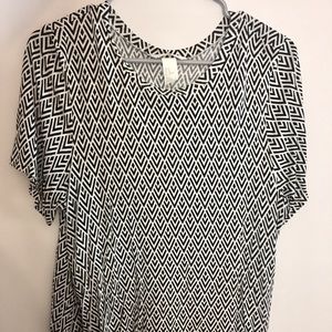 H&M Chevron Blouse